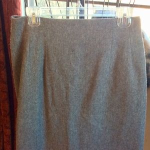 wool pencil skirt